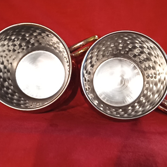 GODINGER Moscow Mule Mugs. Set Of 2 Hammered Finish. Capacity: 20 Ounces. - Picture 4 of 12
